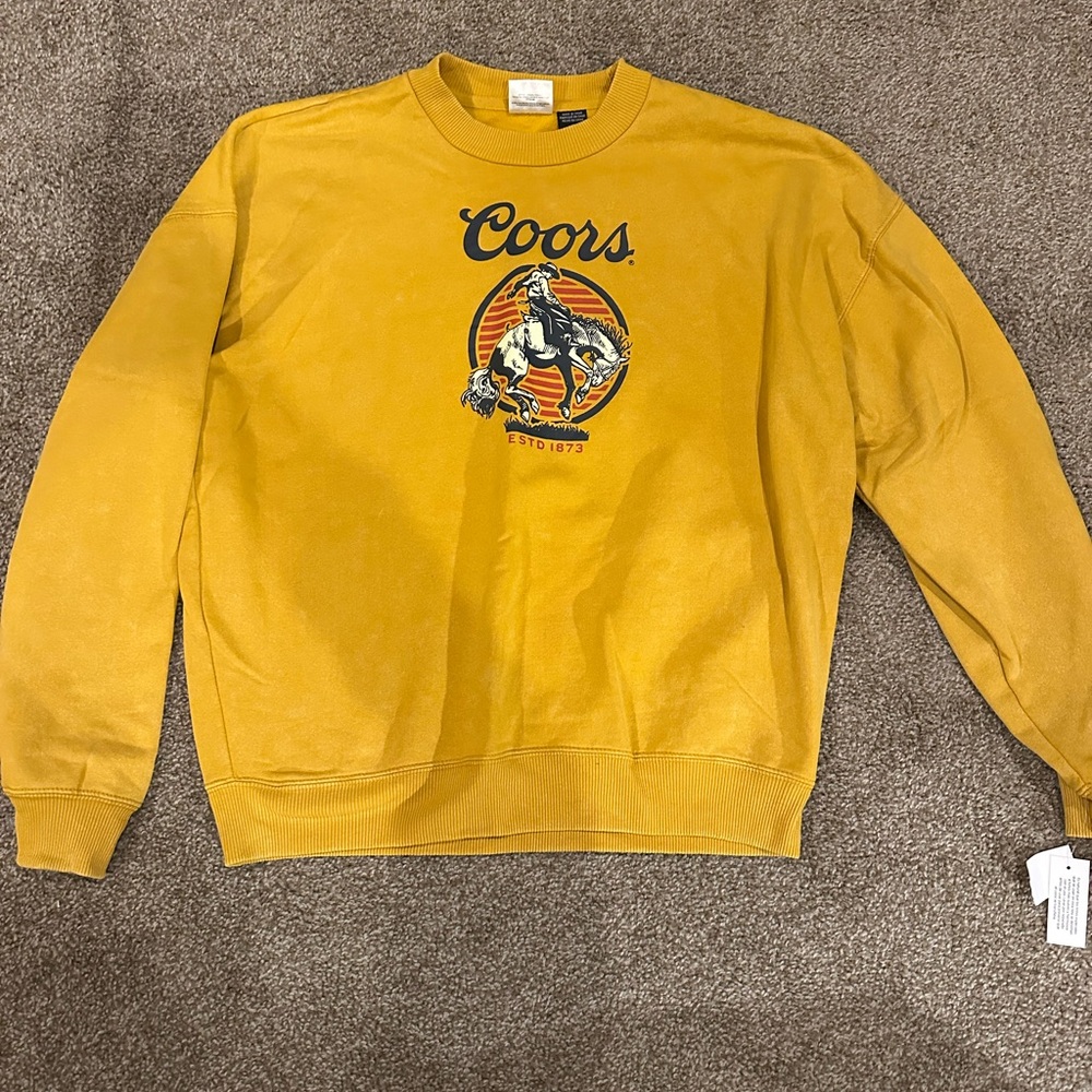 Men's Mustard Sweater